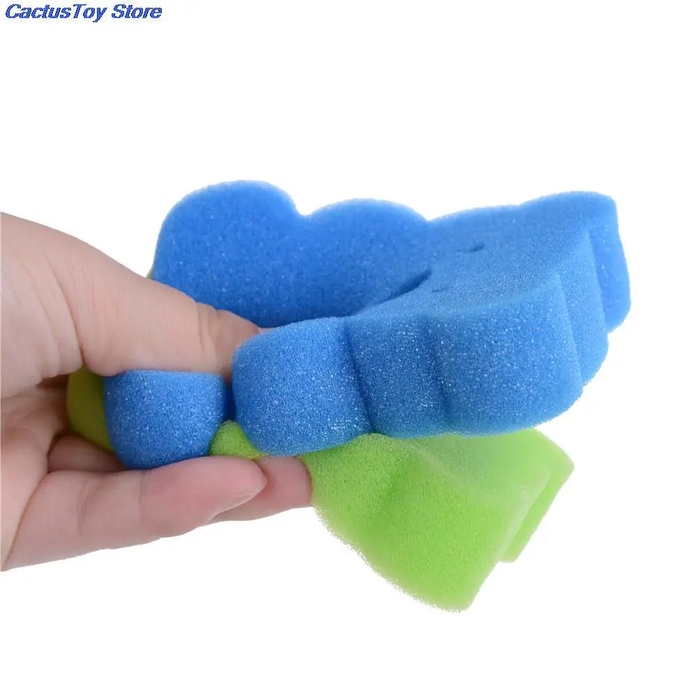 New Baby Infant Shower Wash Bath Brushes Towel Accessories Child Bath Brushes Sponge Rub Sponge Cotton Rubbing Body