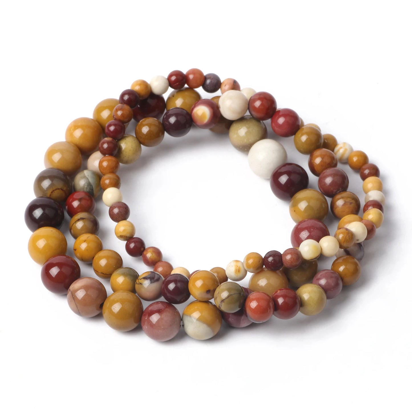 4 6 8mm Natural Stone Beaded Bracelet Agate Jade Beads Charm Elastic Bracelets for Women Men Jewelry Handmade Yoga Trendy Bangle