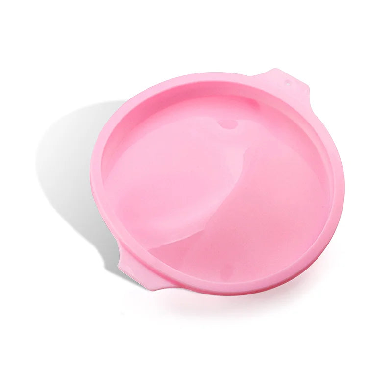 FAIS DU Silicone Cake Pan 4/6/8inch Round Cake Layer Set Silicone Bakeware Mold for Baking Tools Rainbow Cake and Mousse