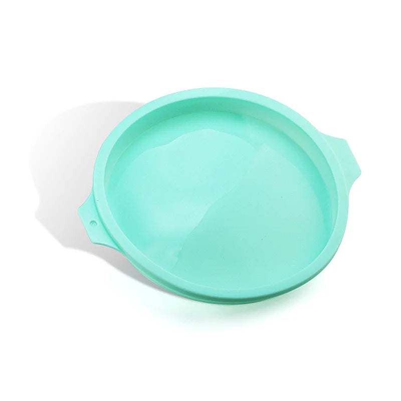 FAIS DU Silicone Cake Pan 4/6/8inch Round Cake Layer Set Silicone Bakeware Mold for Baking Tools Rainbow Cake and Mousse