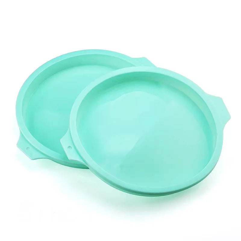 FAIS DU Silicone Cake Pan 4/6/8inch Round Cake Layer Set Silicone Bakeware Mold for Baking Tools Rainbow Cake and Mousse
