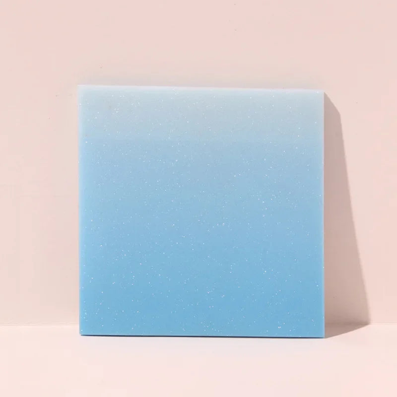 50 Sheets Creative Transparent PET Waterproof Sticky Note Pads Notepads Posits for School Stationery Office Supplies