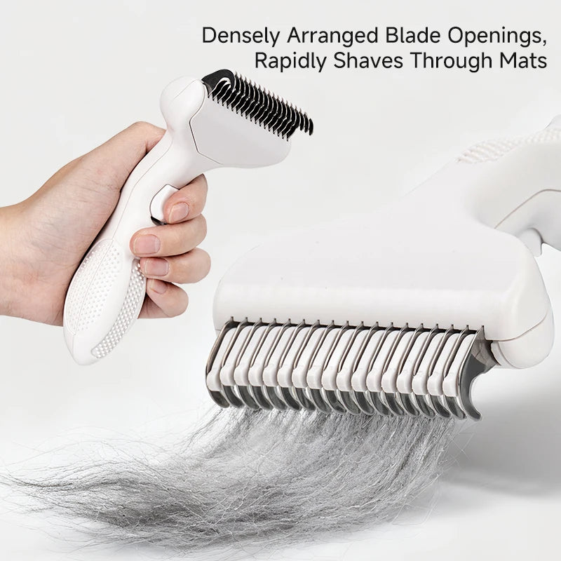 Pet Knot Comb, Suitable for Pet Grooming Brushes for Cats and Dogs, Effective Hair Removal for Long and Short Haired Pets