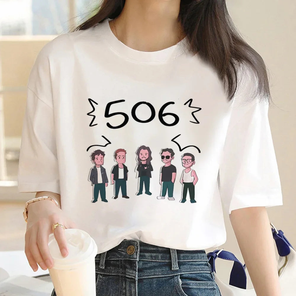 Morat T-shirts Women Summer Designer Tshirt Girl Graphic Comic Streetwear Clothes Women Clothes