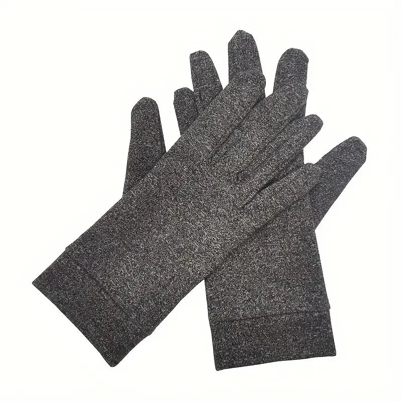 1 Pair Full Finger Pressure Health Cotton Gloves,Health Rehabilitation Training,Cycling Gloves