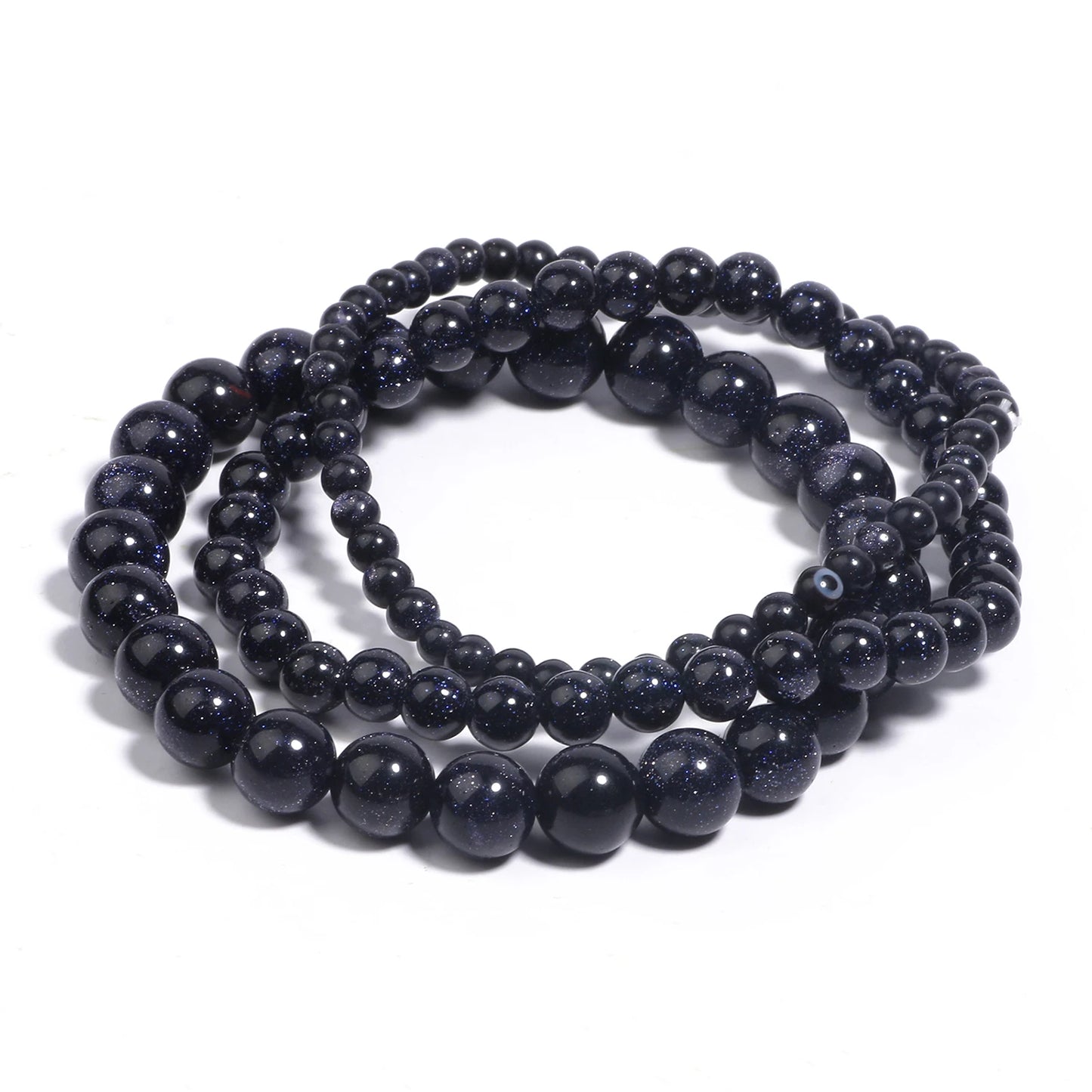 4 6 8mm Natural Stone Beaded Bracelet Agate Jade Beads Charm Elastic Bracelets for Women Men Jewelry Handmade Yoga Trendy Bangle