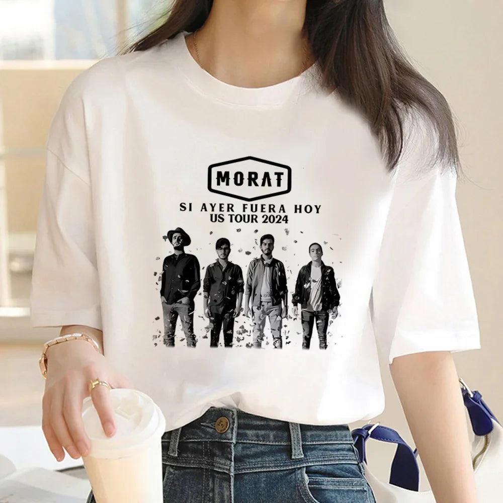 Morat T-shirts Women Summer Designer Tshirt Girl Graphic Comic Streetwear Clothes Women Clothes
