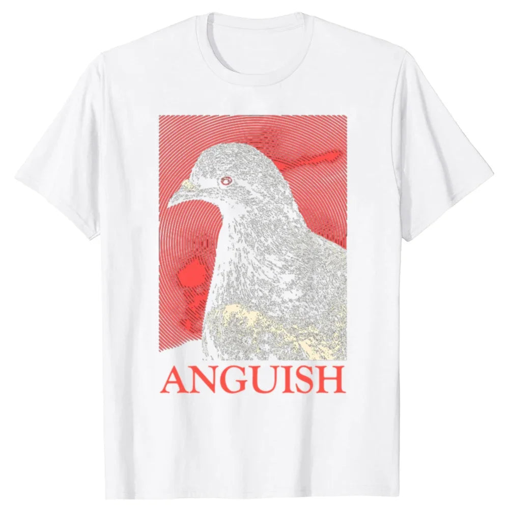 Pigeon Pigeoff Bird Birdwatcher Birdwatching T-shirt Cute Funny Graphic T-shirt Men Tshirt Cotton Loose Oversized T Shirt