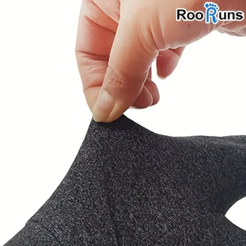 1 Pair Full Finger Pressure Health Cotton Gloves,Health Rehabilitation Training,Cycling Gloves