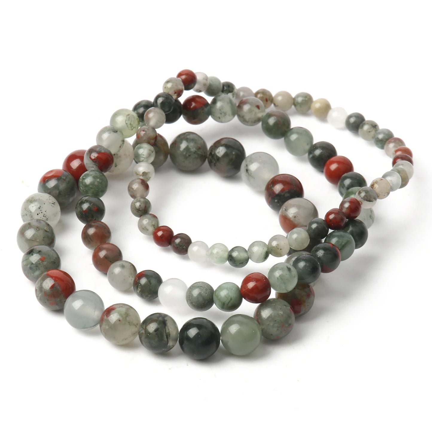 4 6 8mm Natural Stone Beaded Bracelet Agate Jade Beads Charm Elastic Bracelets for Women Men Jewelry Handmade Yoga Trendy Bangle
