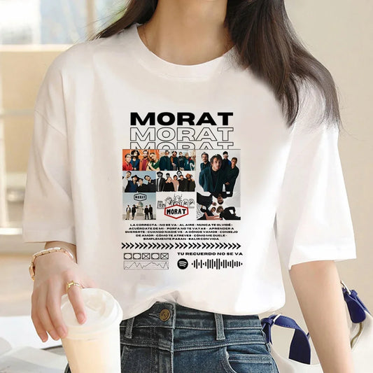 Morat T-shirts Women Summer Designer Tshirt Girl Graphic Comic Streetwear Clothes Women Clothes