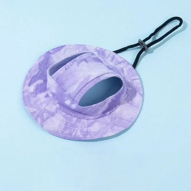 Pet Hat with Ear Holes Sunscreen Baseball Cap for Large Medium Small Dogs Cap Sun Hat for Cat Outdoor Hiking Hat Pet Products