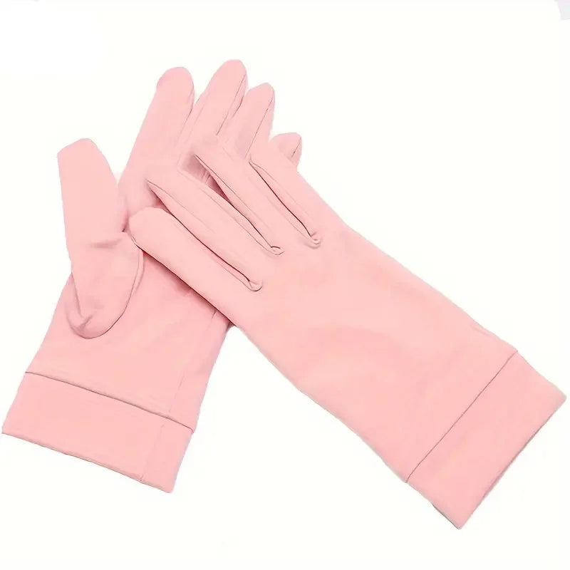 1 Pair Full Finger Pressure Health Cotton Gloves,Health Rehabilitation Training,Cycling Gloves