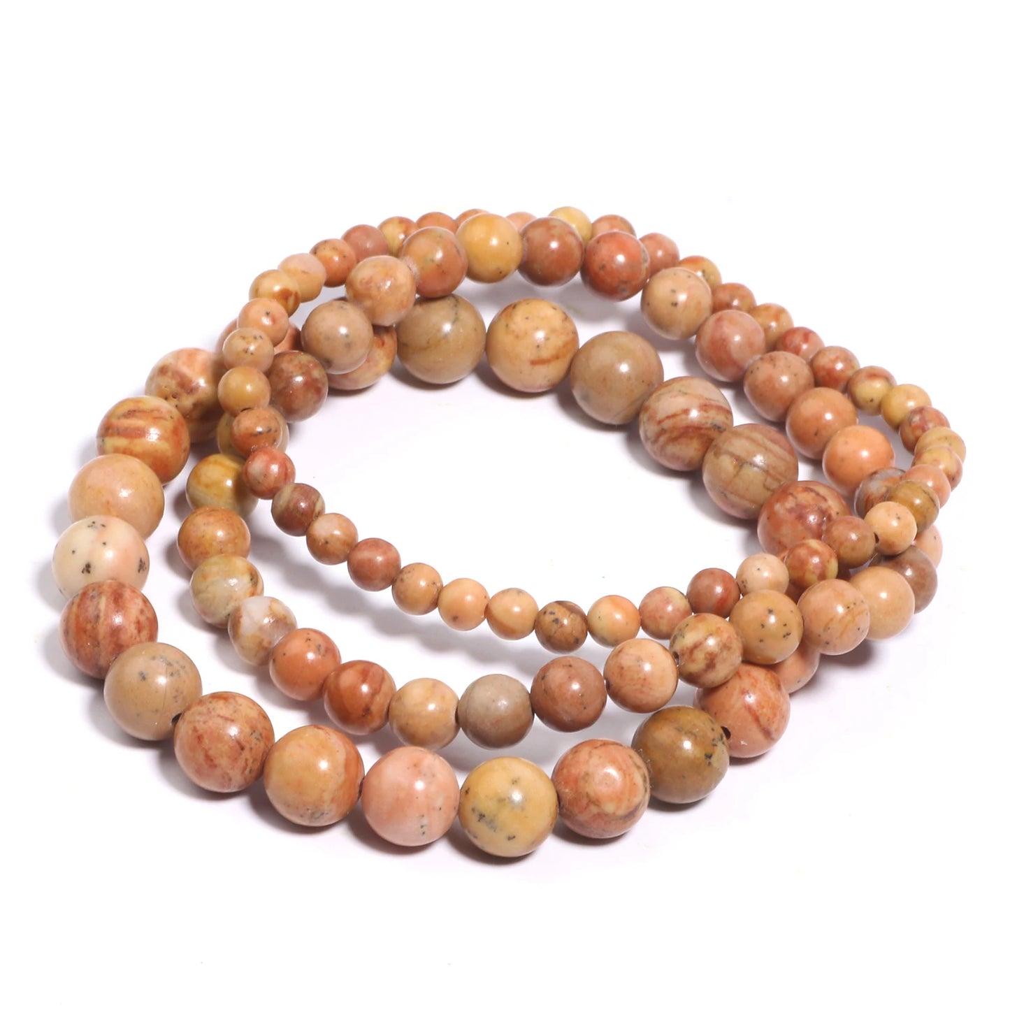 4 6 8mm Natural Stone Beaded Bracelet Agate Jade Beads Charm Elastic Bracelets for Women Men Jewelry Handmade Yoga Trendy Bangle