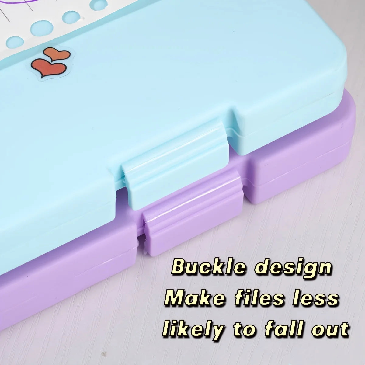 An A4 Pp Writing Pad With Storage Function, Multi-functional Document Office Supplies, Students Sorting Tools, Send Cute Sticker