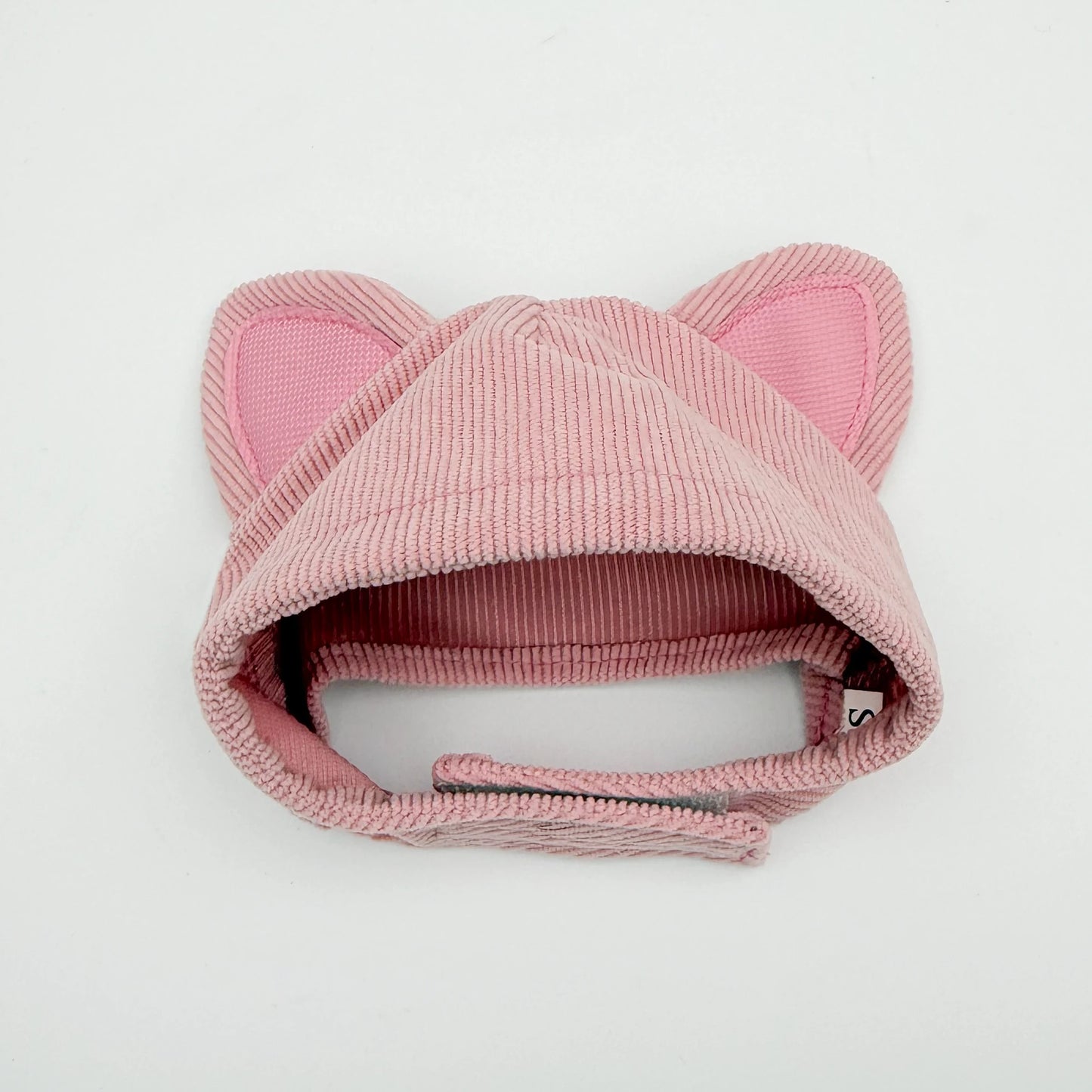 Pet Hat Cute Cat Ear Design Lightweight Velcro Design Freely Adjustable Fits The Head Warm For Autumn And Winter Cat Headgear