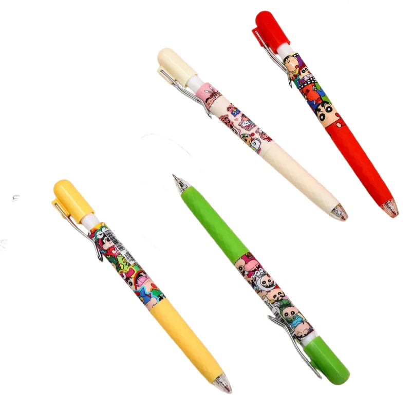 Crayon Shin-chan quick-dry pen new creative cute high-appearance, fashionable  portable student black pen for doing exercises