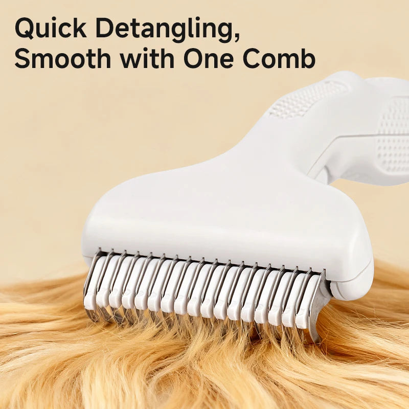 Pet Knot Comb, Suitable for Pet Grooming Brushes for Cats and Dogs, Effective Hair Removal for Long and Short Haired Pets
