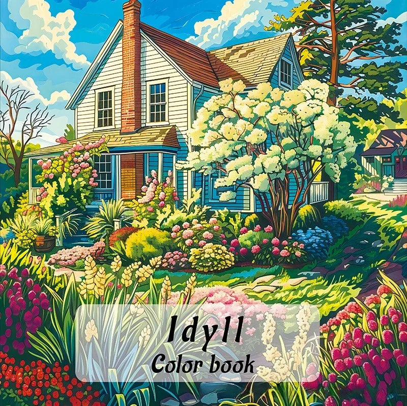 Coloring Books Adult Painting Books Graffiti Painting Picture Books Painting Albums Drawing and Coloring Books