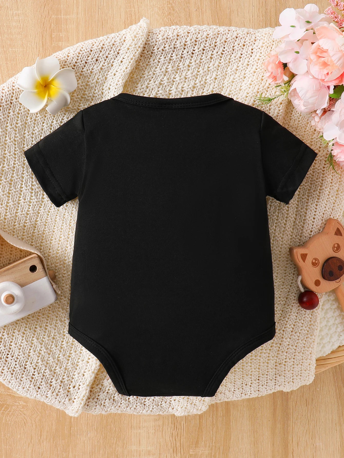 Newborn Baby Boy Cute Bear Printed Bodysuit One-piece for baby