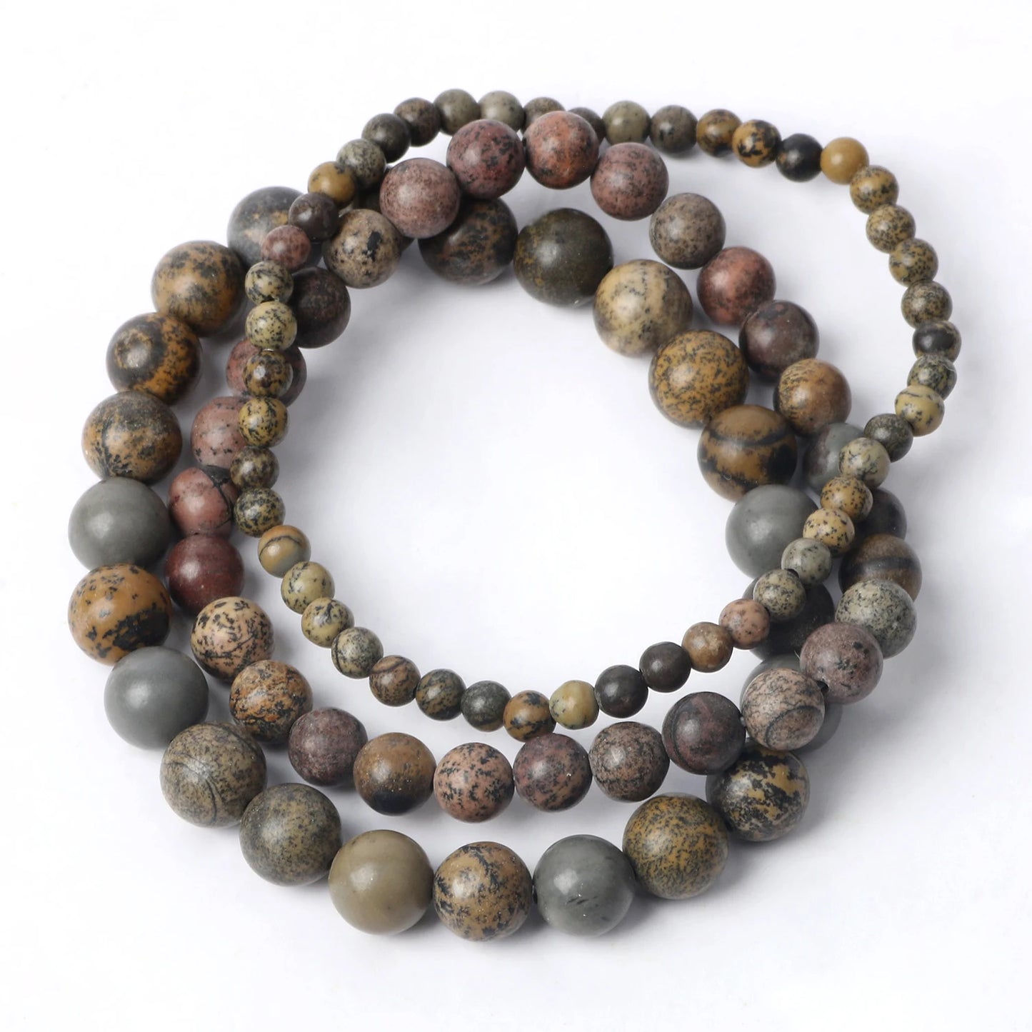 4 6 8mm Natural Stone Beaded Bracelet Agate Jade Beads Charm Elastic Bracelets for Women Men Jewelry Handmade Yoga Trendy Bangle
