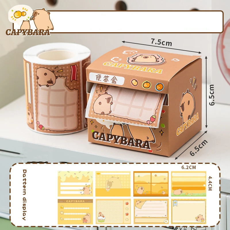 256 Sheets Pull-out Cartoons Sticky Notes Pads Posits Stationery Paper Stickers Posted It Memo Notepad Notebook Message Sticker
