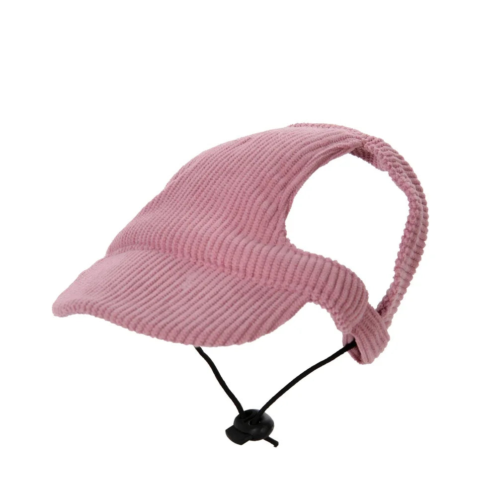 Pet Dog Hat with Ear Holes Adjustable Baseball Cap for Small Medium Big Dogs Cats Outdoor Walking Hiking Puppy Sun Hats Supplies