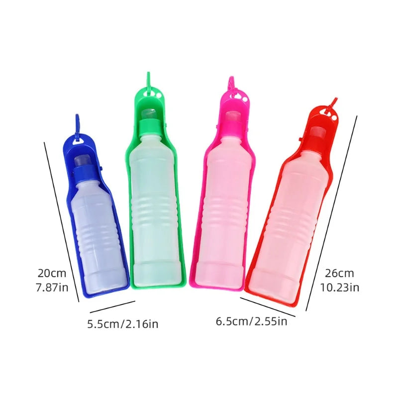Portable Dog Water Bottle for out Walking Pet Drinking Cup Cat Feeding Supplies Travel Doggie Water Bottle