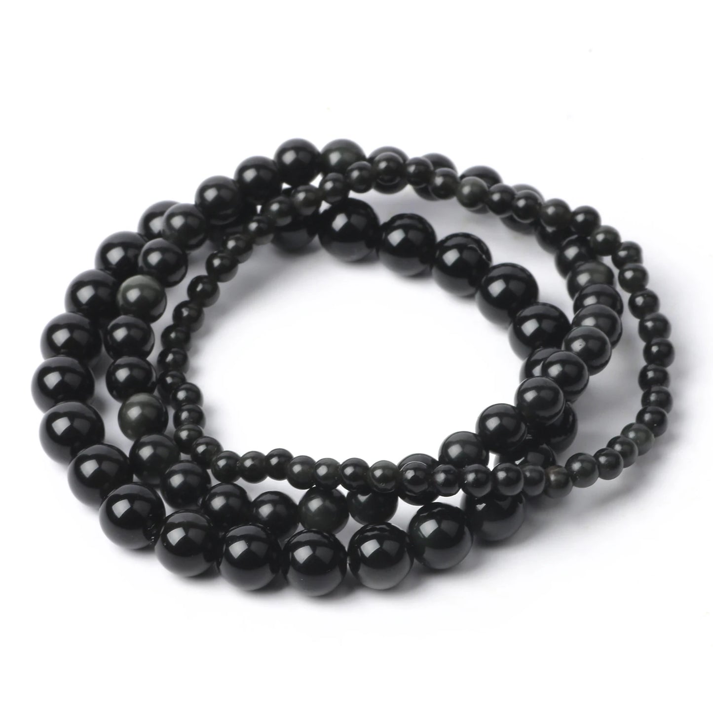 4 6 8mm Natural Stone Beaded Bracelet Agate Jade Beads Charm Elastic Bracelets for Women Men Jewelry Handmade Yoga Trendy Bangle