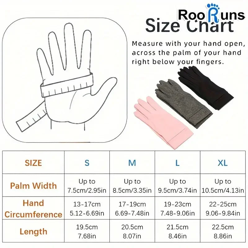 1 Pair Full Finger Pressure Health Cotton Gloves,Health Rehabilitation Training,Cycling Gloves