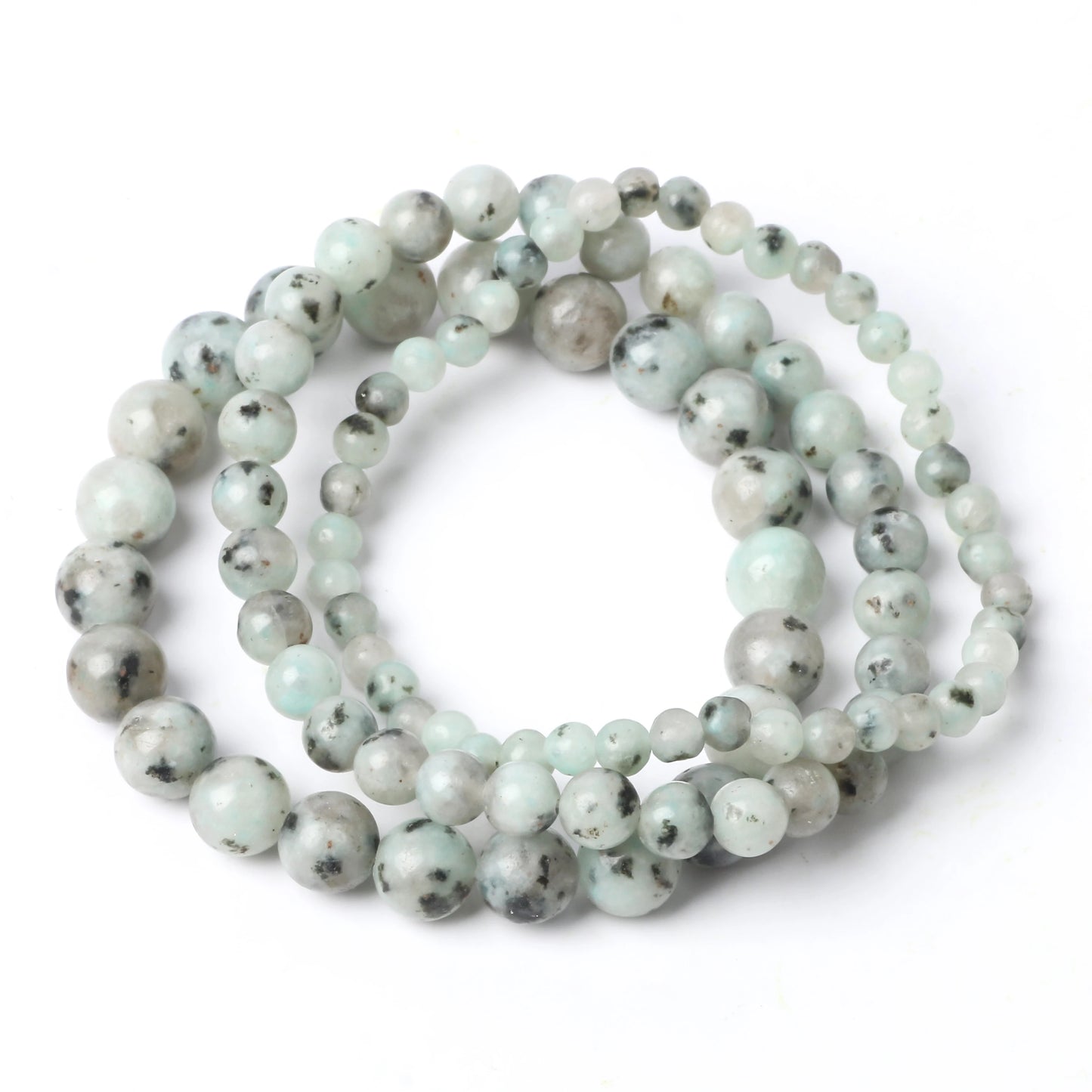 4 6 8mm Natural Stone Beaded Bracelet Agate Jade Beads Charm Elastic Bracelets for Women Men Jewelry Handmade Yoga Trendy Bangle